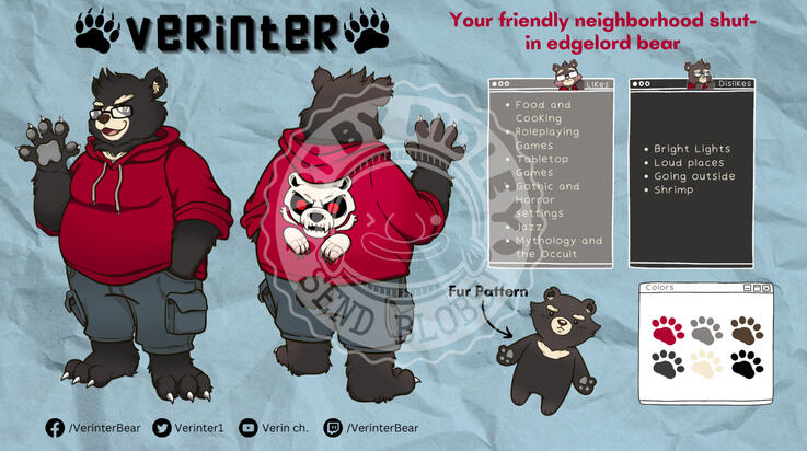 Verinter Character Design